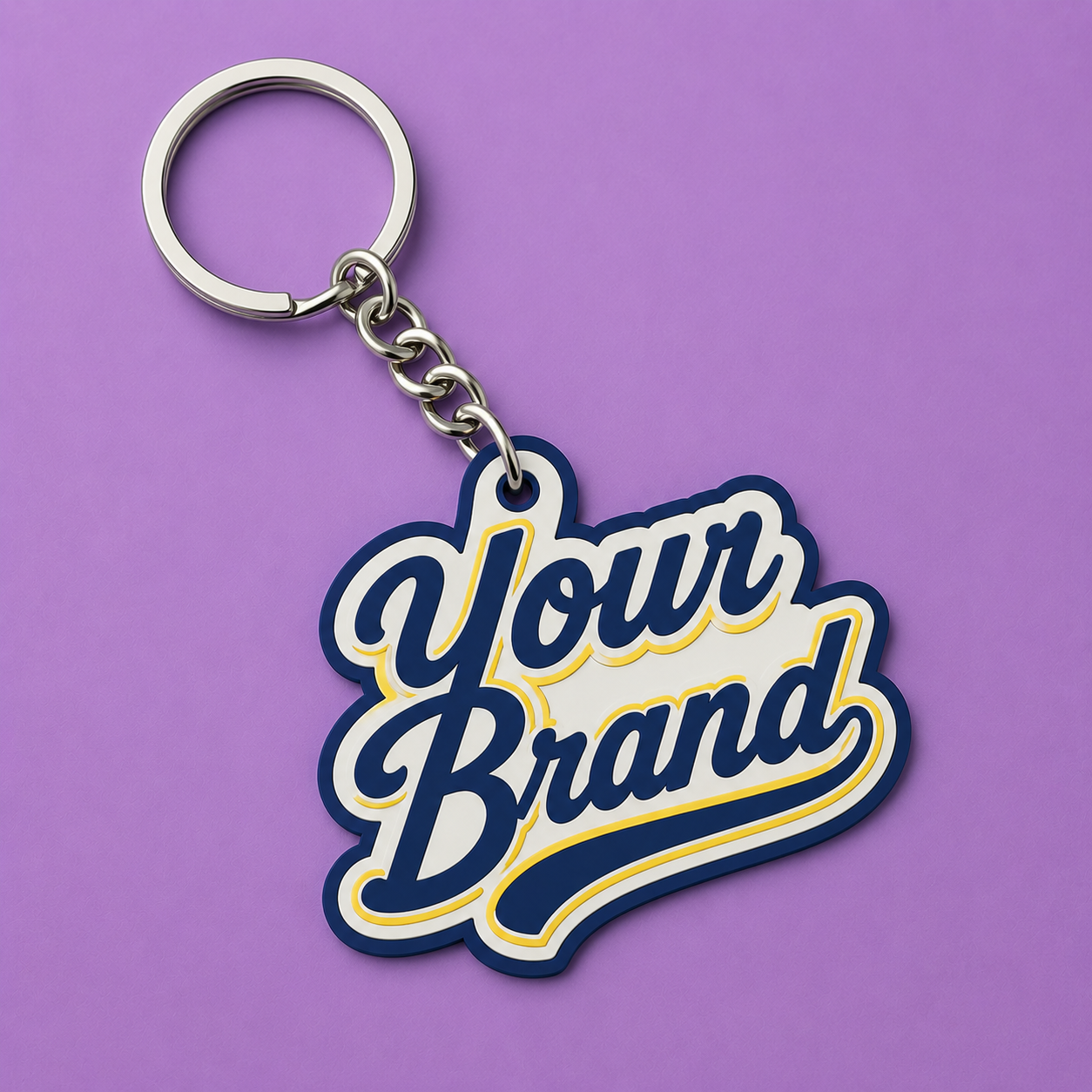 2D PVC Keychains