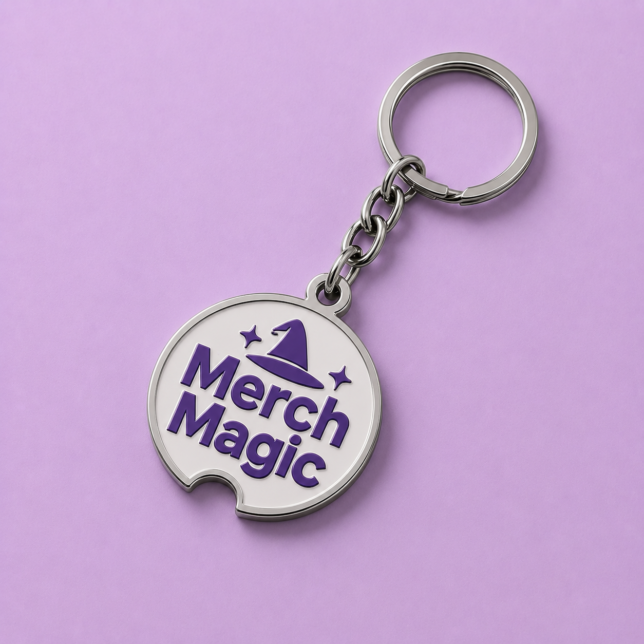 Trolley Coin Keychains